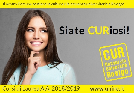 CUR: presentazione offerta didattica per l’A.A. 2018/2019